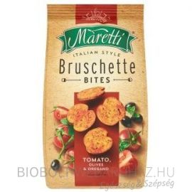 Bruschette Maretti Paradicsom olíva és oregánó ízesítésű kenyérkarikák 70g
