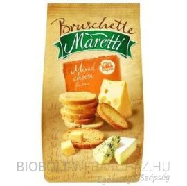 Bruschette Maretti 4 sajtos ízű kenyérkarikák 70g