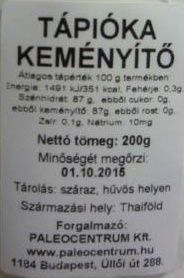 Paleolit Tápióka Keményítő 200g