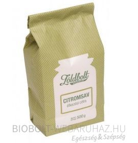 Zöldbolt Étkezési Citromsav 500g