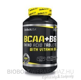BioTech USA BCAA+B6 340db tabletta