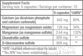 BioTech USA Chondroitin Glucosamine kapszula 60db 