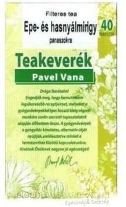 Pavel Vana Epe- és Hasnyálmirigy tea 40filter