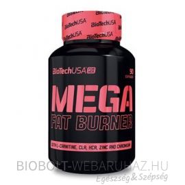 BioTech USA Mega Fat Burner Tabletta 90 db