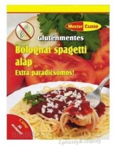 Mester Család Gluténmentes Bolognai alap 50g