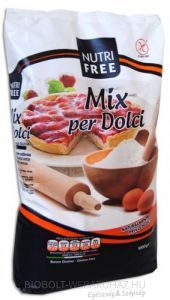 Nutri Free Gluténmentes Lisztkeverék Mix per Dolci 1000g