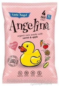 Biopont Bio kukoricás snack Angelina 4x15g