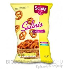 Schar Salinis Gluténmentes sósperec 60g