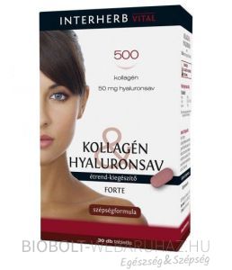 Interherb Kollagén Hyaluronsav forte kapszula 30 db