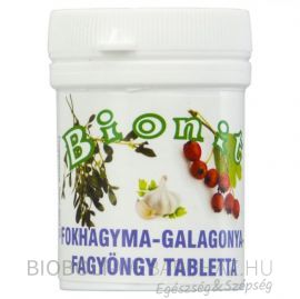 Bionit Fagyöngy fokhagyma galagonya tabletta 90db