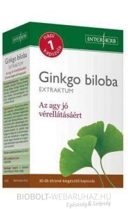 Interherb Napi 1 Ginkgo biloba extraktum kapszula 30db