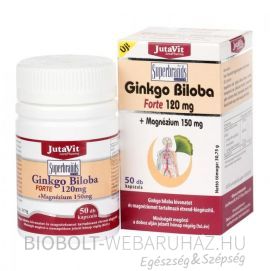 Jutavit Ginkgo Biloba 120mg +Magnézium 150mg kapszula 50db