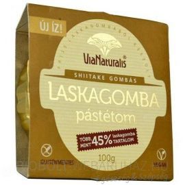 VIA NATURALIS SHIITAKE GOMBÁS LASKAGOMBA PÁSTÉTOM 100G