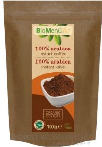Biomenü bio instant Kávé arabica 100g 