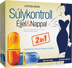 Interherb Vital Súlykontroll éjjel és nappal kapszula 2x60db