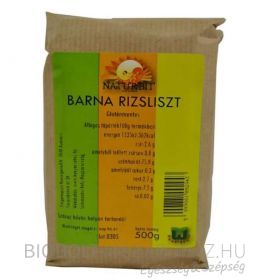 Naturbit Gluténmentes Barna Rizsliszt 500g