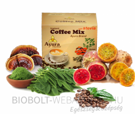 Ayura Herbal instant ganoderma cappuccino steviával 10x15g