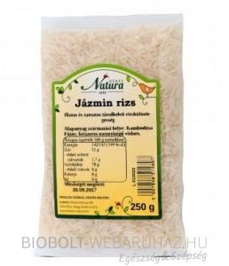 Natura Jázmin Rizs 250g 