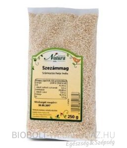 Natura Szezámmag 250g