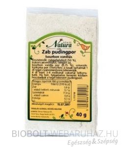 Natura Zab pudingpor vaníliás 40g