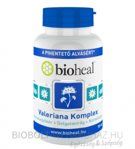 Bioheal Valeriana komplex tabletta 70db