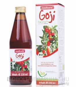 Medicura Bio goji 100% gyümölcslé 330ml