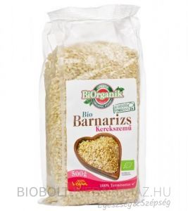 Biorganik Bio Barnarizs Kerekszemű 500g