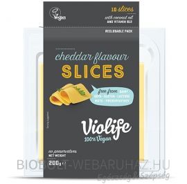 Violife Növényi sajt cheddar szeletelt 200g