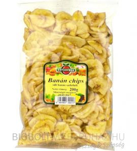 Naturfood Banán Chips 200g