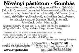 MANDY GOMBÁS NÖVÉNYI PÁSTÉTOM 120G