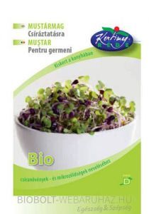 Rédei Bio Mustármag Csíráztatásra 50g