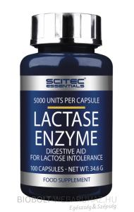 Scitec Nutrition Lactase Enzyme kapszula 100db