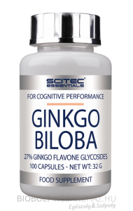 Scitec Nutrition Ginkgo Biloba kapszula 100db