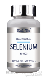 Scitec Nutrition Selenium tabletta 100db