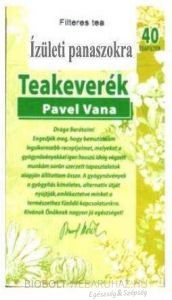 Pavel Vana tea ízületi panaszokra 40filter 64g