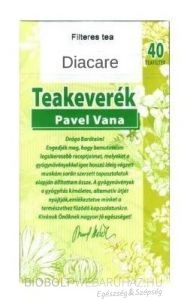Pavel Vana Diacare Diabetikus teakeverék 40filter