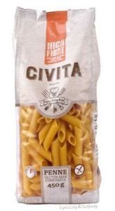 Civita tészta gluténmentes penne magas rosttartartalmú 450g