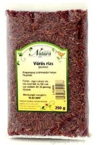 Natura Vörös rizs 250g