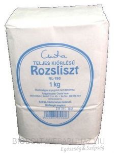 Csuta Rozsliszt Teljes kiőrlésű 1000g