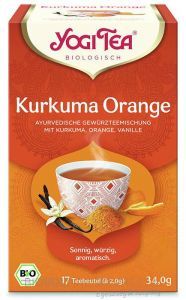 Yogi Bio tea Kurkuma narancs 17 filter 34g