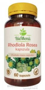 Biomenü Bio Rhodiola rosea kapszula 500mg 60 db