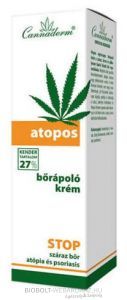 Cannaderm Atopos bőrápoló krém 75g