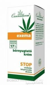 Cannaderm Exema bőrnyugtató krém 50g