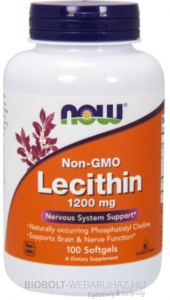 Now Lecithin 1200mg kapszula 100 db