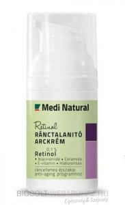 Medinatural Retinol ránctalanító arckrém 30ml