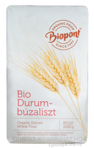 Biopont Bio Durumbúzaliszt 1kg 