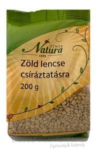 Natura Zöld lencse csíráztatásra 200 g