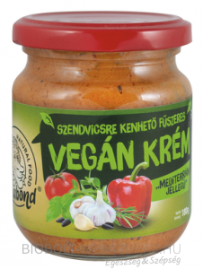 Vegabond Vegán krém Mediterrán jellegű 180g 