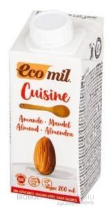 Ecomil Bio mandulakrém cukormentes 200ml