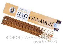 Golden Nag Cinnamon fahéj masala füstölő 15g